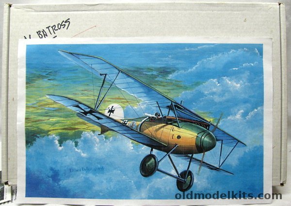 Marcos Miniatures 1/24 Albatros D-V - With Waldron PE Gun Ring Sigghts And Set Belt Sets - CO of Jasta 5 Hpt. Eduard Ritter von Schleich / Jasta 5 Lt. Hans Joachim Von Hipple / Jasta 5 Obltn Paul Baumer (Jastafuhrer) and His Successor Lt. Wilhem Lehmann / Jasta 5 Unidentified plastic model kit